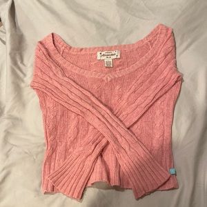 Aeropostale limited edition pink sweater
